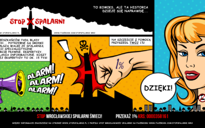 Przekaż swój 1% na walkę ze spalarnią!