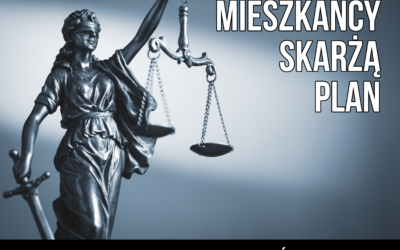Mieszkańcy skarżą plan