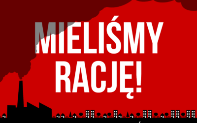 Mieliśmy rację!