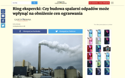 Ring ekspercki: Czy budowa spalarni odpadów może wpłynąć na obniżenie cen ogrzewania