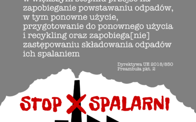 UE: Spalanie śmieci nie jest alternatywą dla składowania