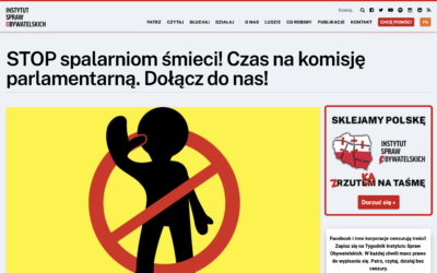 Chcemy powołania komisji parlamentarnej w sprawie spalarni!