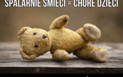 Spalarnie śmieci = chore dzieci