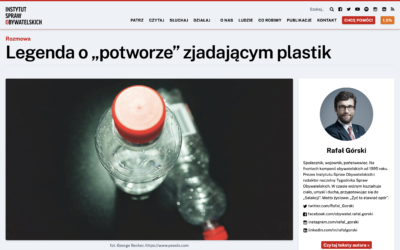„Legenda o potworze zjadającym plastik”