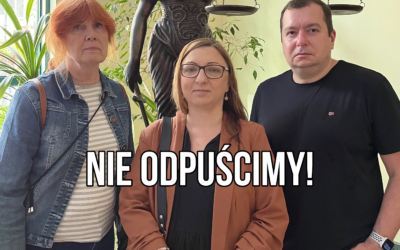 Nie odpuścimy!
