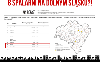 Obłęd! 8 spalarni na Dolnym Śląsku?!