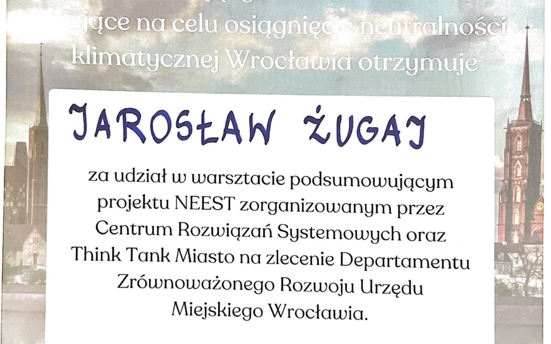 Nasz mały wkład w działania mające na celu osiągnięcie neutralności klimatycznej Wrocławia