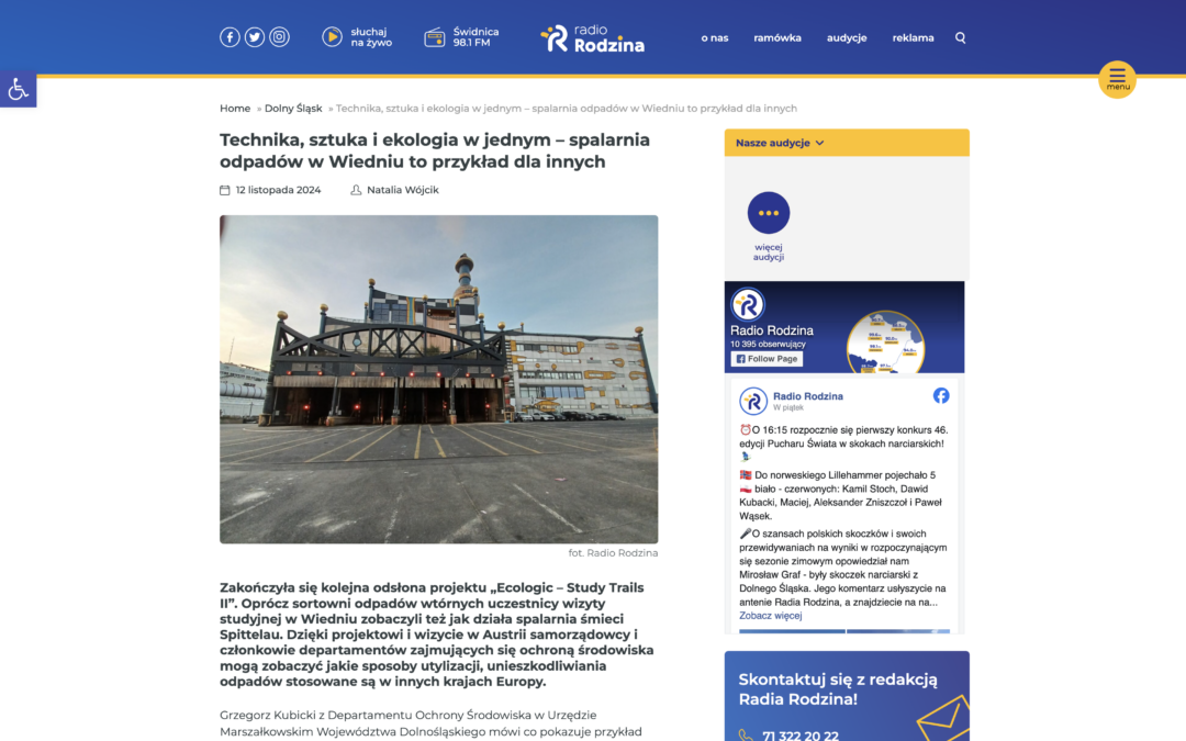 Wycieczki do spalarni za publiczne środki