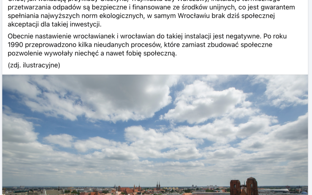 Biuro Prasowe Urzędu Miejskiego Wrocławia dementuje