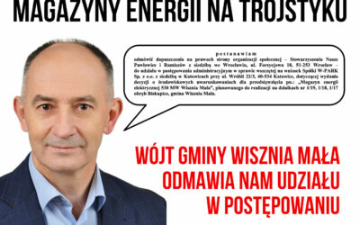 Wójt Gminy Wisznia Mała odmawia