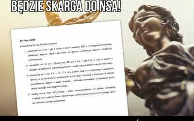 Kolejny etap – Naczelny Sąd Administracyjny!